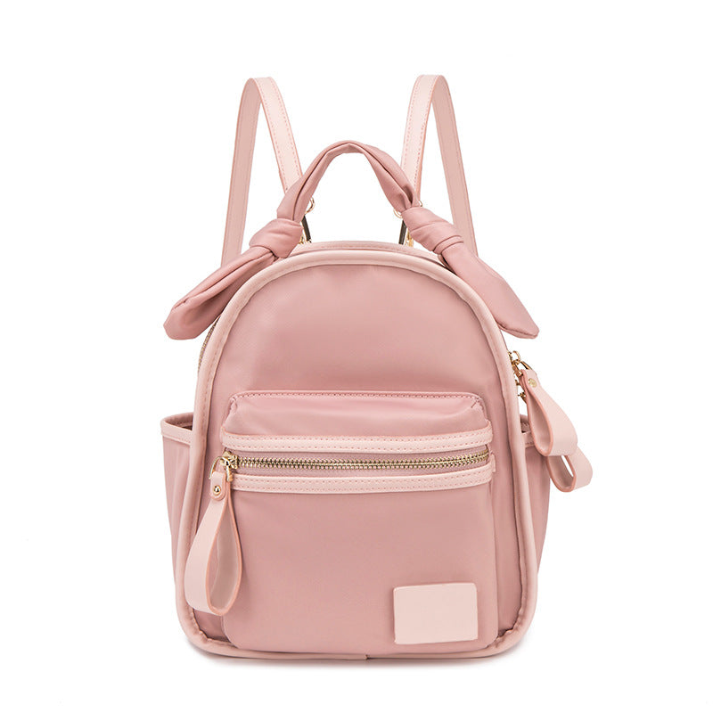 Backpack Women's 2023 New Casual All-match Oxford Cloth Backpack Foreign Trade Supply Female Student Schoolbag Travel Bag