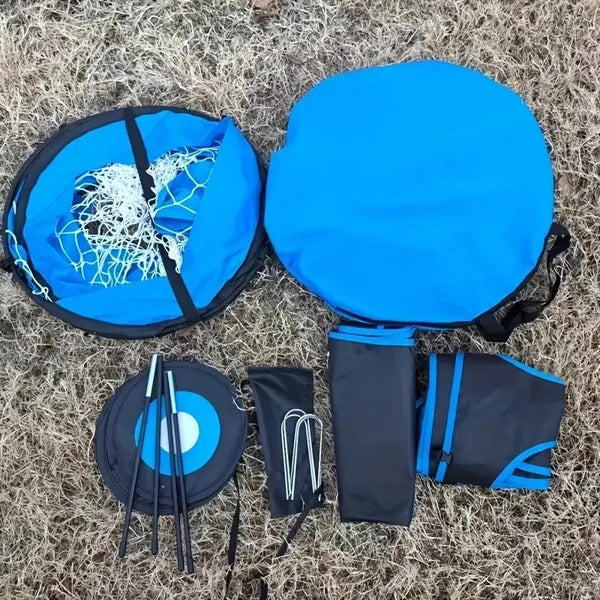 But de football pop-up 4-en-1 avec sac de transport, enfant