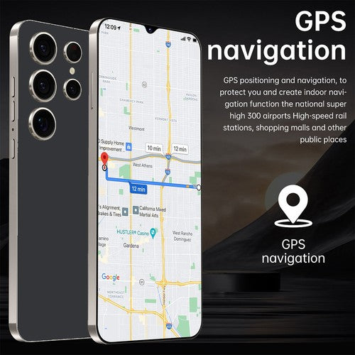 Smartphone débloqué 5G 4/128 Go, écran 6,8", 6800 mAh