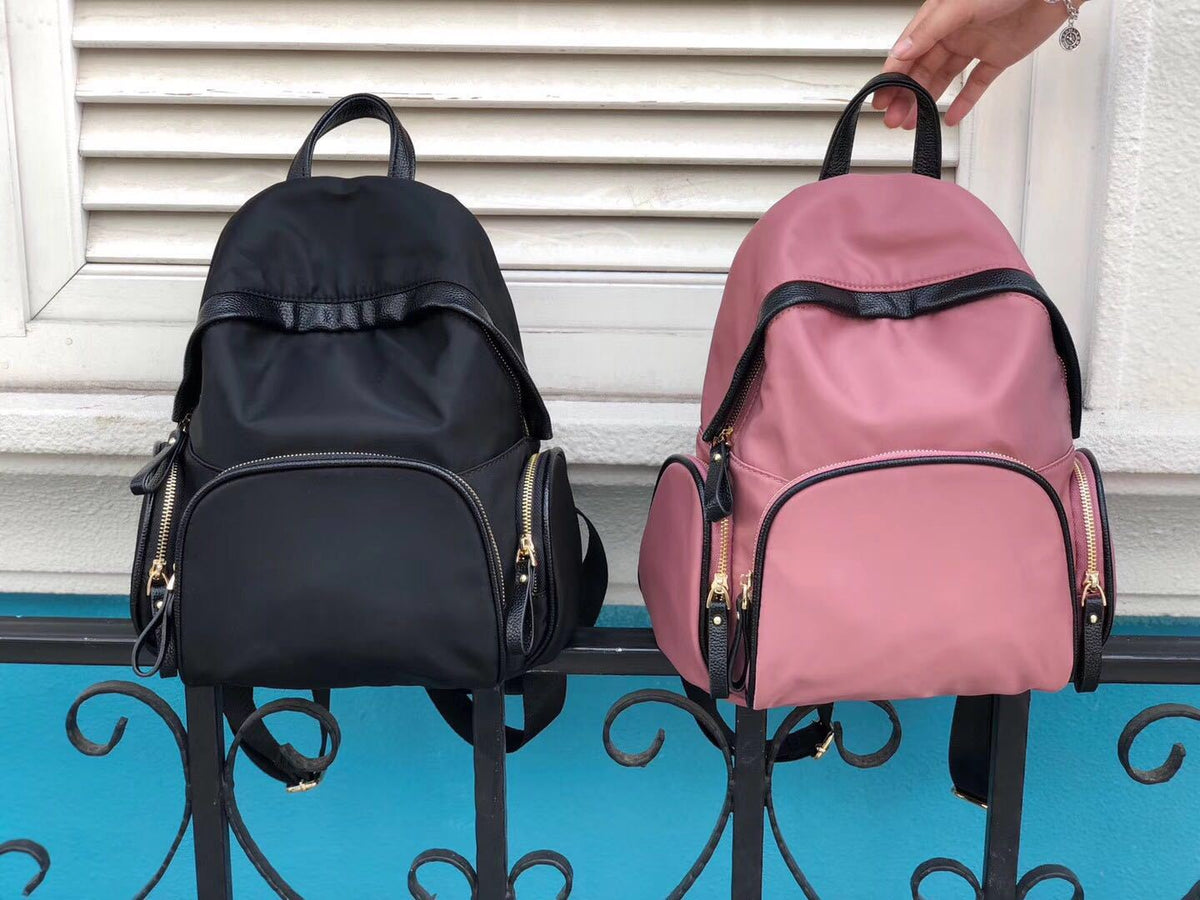 Backpack Women's 2023 New Casual All-match Oxford Cloth Backpack Foreign Trade Supply Female Student Schoolbag Travel Bag