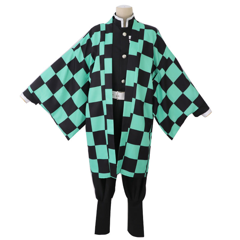 Costume de cosplay pour hommes et femmes en gros, modèle "Lame pourfendeuse de démons" de Mi Douzi, tenue d'épouse de Shan Yi de Fukuoka Yoshiyuki.