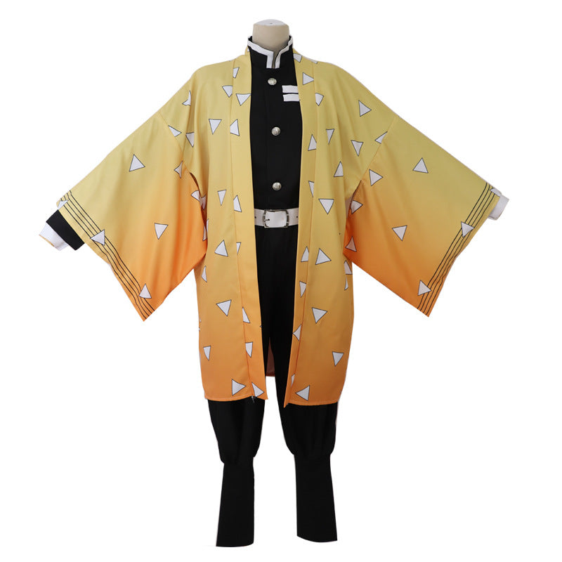 Costume de cosplay pour hommes et femmes en gros, modèle "Lame pourfendeuse de démons" de Mi Douzi, tenue d'épouse de Shan Yi de Fukuoka Yoshiyuki.