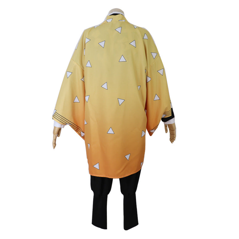 Costume de cosplay pour hommes et femmes en gros, modèle "Lame pourfendeuse de démons" de Mi Douzi, tenue d'épouse de Shan Yi de Fukuoka Yoshiyuki.