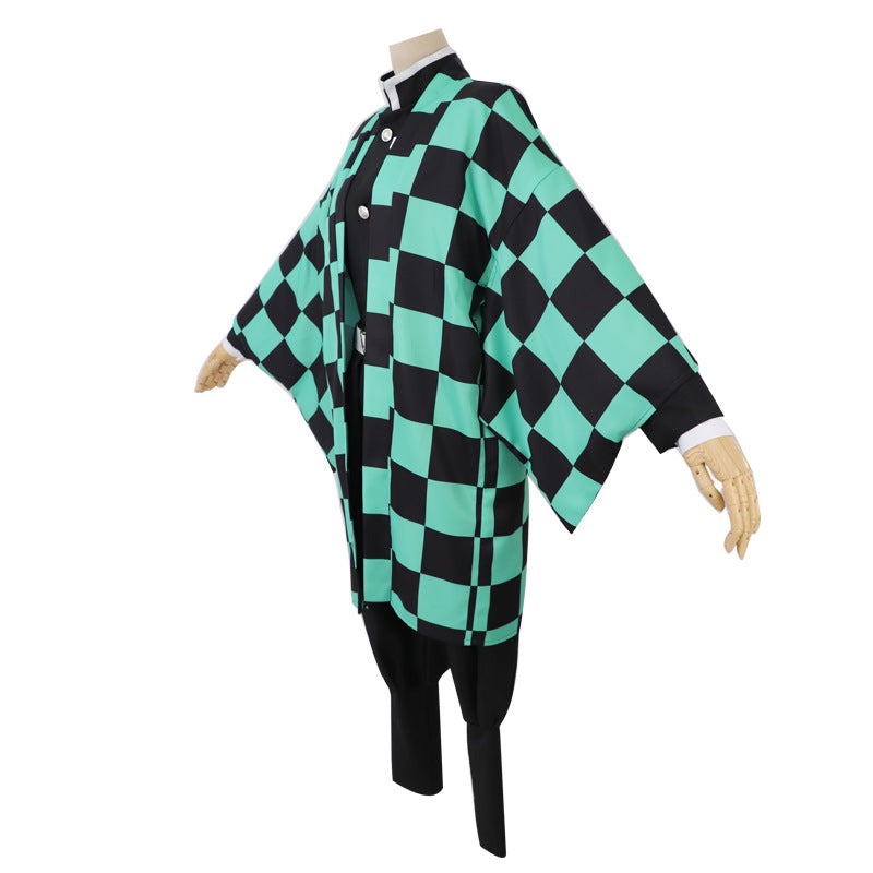 Costume de cosplay pour hommes et femmes en gros, modèle "Lame pourfendeuse de démons" de Mi Douzi, tenue d'épouse de Shan Yi de Fukuoka Yoshiyuki.