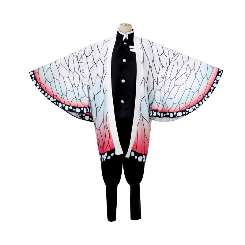 Costume de cosplay pour hommes et femmes en gros, modèle "Lame pourfendeuse de démons" de Mi Douzi, tenue d'épouse de Shan Yi de Fukuoka Yoshiyuki.