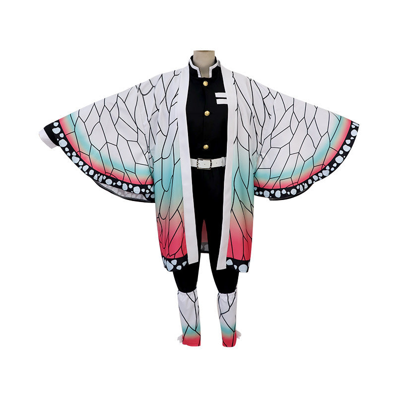 Costume de cosplay pour hommes et femmes en gros, modèle "Lame pourfendeuse de démons" de Mi Douzi, tenue d'épouse de Shan Yi de Fukuoka Yoshiyuki.