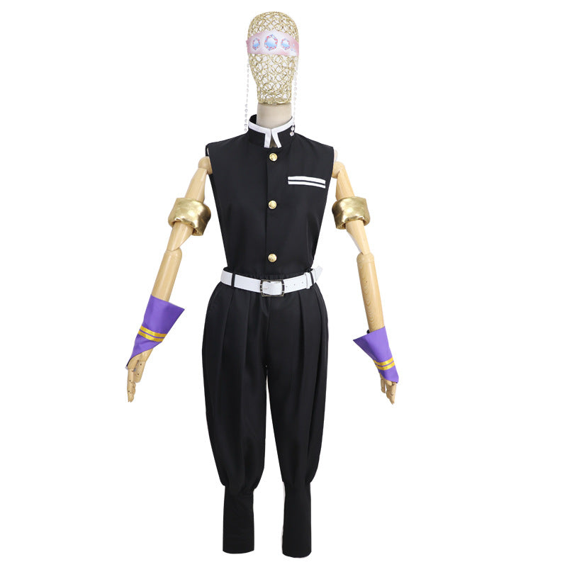 Costume de cosplay pour hommes et femmes en gros, modèle "Lame pourfendeuse de démons" de Mi Douzi, tenue d'épouse de Shan Yi de Fukuoka Yoshiyuki.