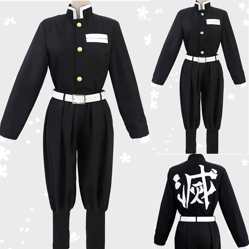 Costume de cosplay pour hommes et femmes en gros, modèle "Lame pourfendeuse de démons" de Mi Douzi, tenue d'épouse de Shan Yi de Fukuoka Yoshiyuki.