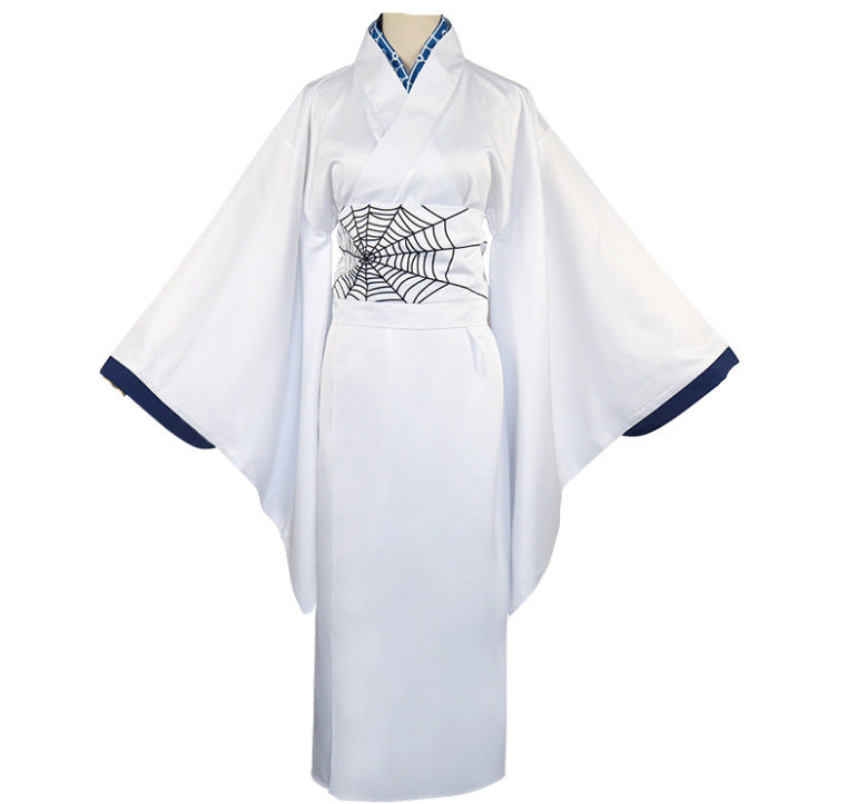 Costume de cosplay pour hommes et femmes en gros, modèle "Lame pourfendeuse de démons" de Mi Douzi, tenue d'épouse de Shan Yi de Fukuoka Yoshiyuki.