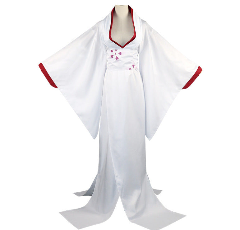 Costume de cosplay pour hommes et femmes en gros, modèle "Lame pourfendeuse de démons" de Mi Douzi, tenue d'épouse de Shan Yi de Fukuoka Yoshiyuki.