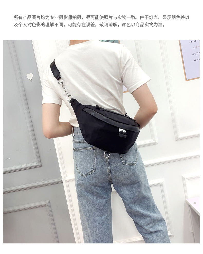 Backpack Women's 2023 New Casual All-match Oxford Cloth Backpack Foreign Trade Supply Female Student Schoolbag Travel Bag