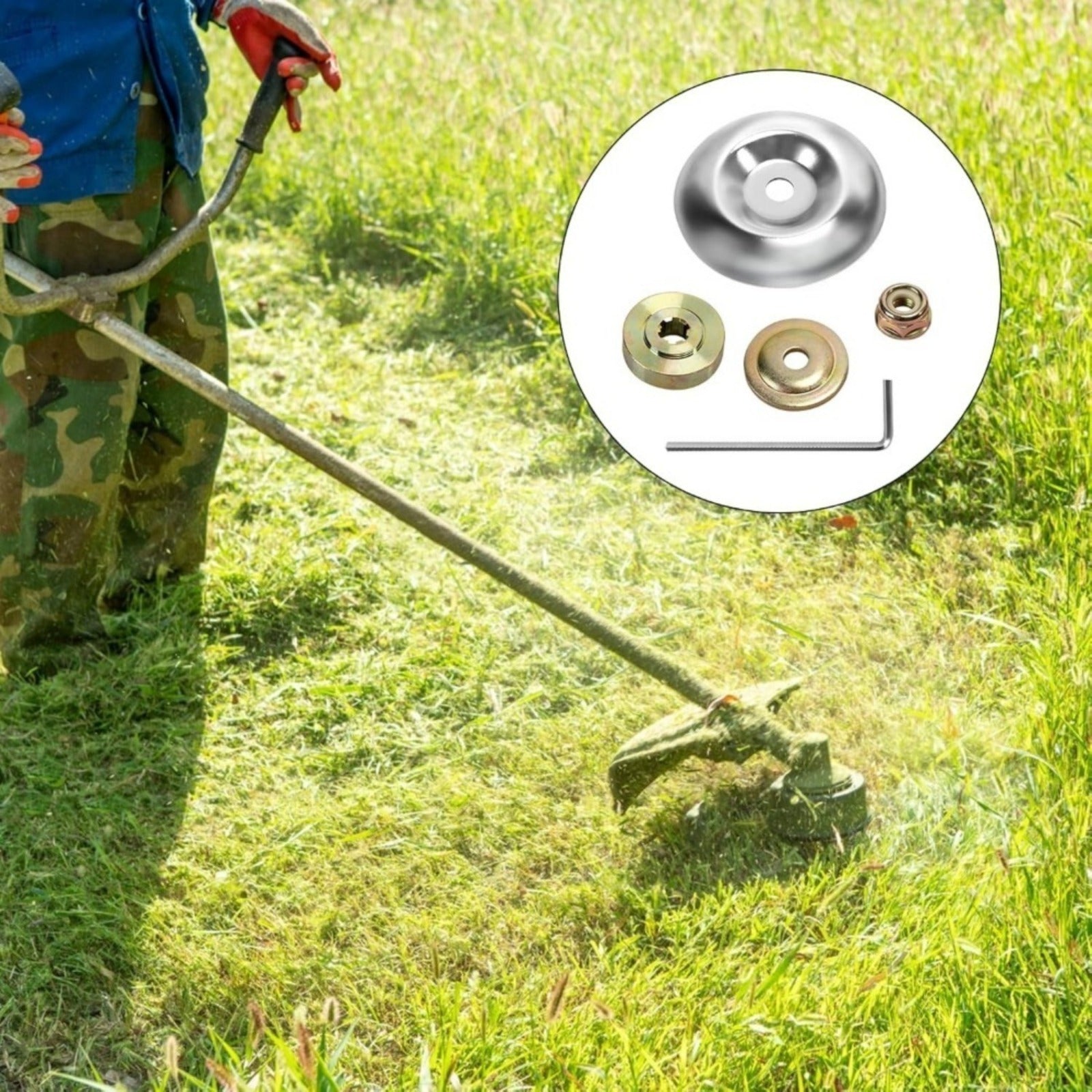 Kit de 11 pièces détachées pour tondeuse avec boîte de rangement