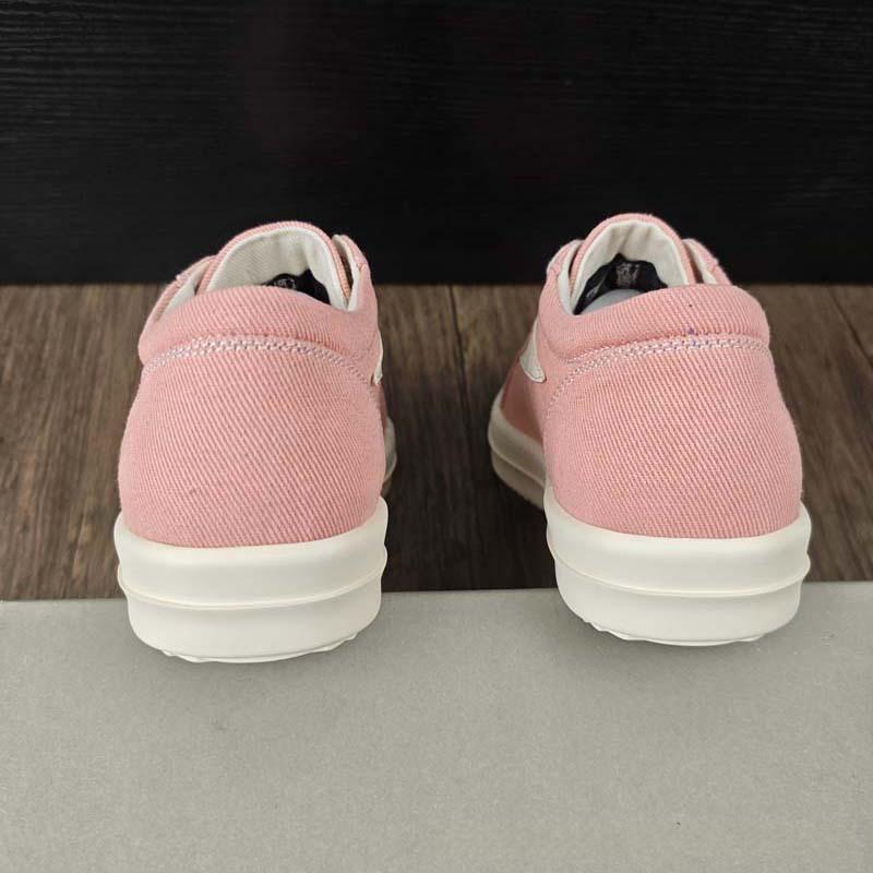 Baskets basses en toile bicolore, style preppy unisexe