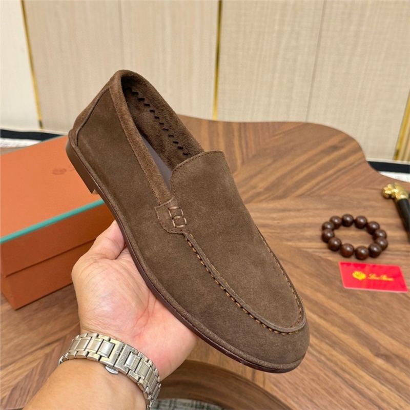 Mocassins homme en suède à enfiler, confort casual