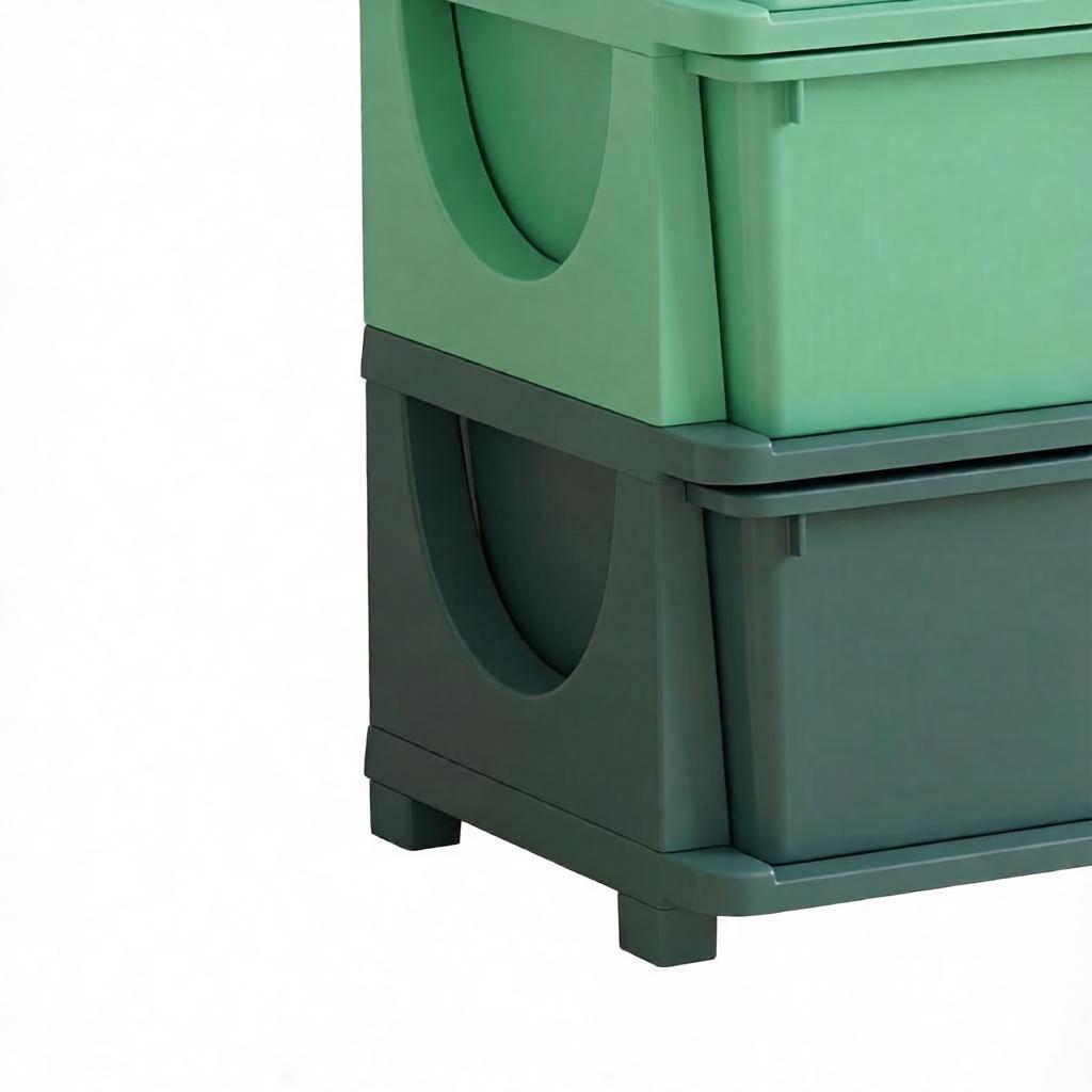 Tour de rangement 9 tiroirs pour jouets, meuble modulable