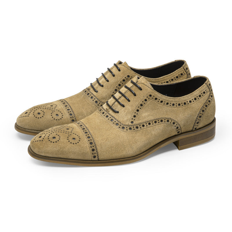 Chaussures en cuir rétro femme - style business et casual