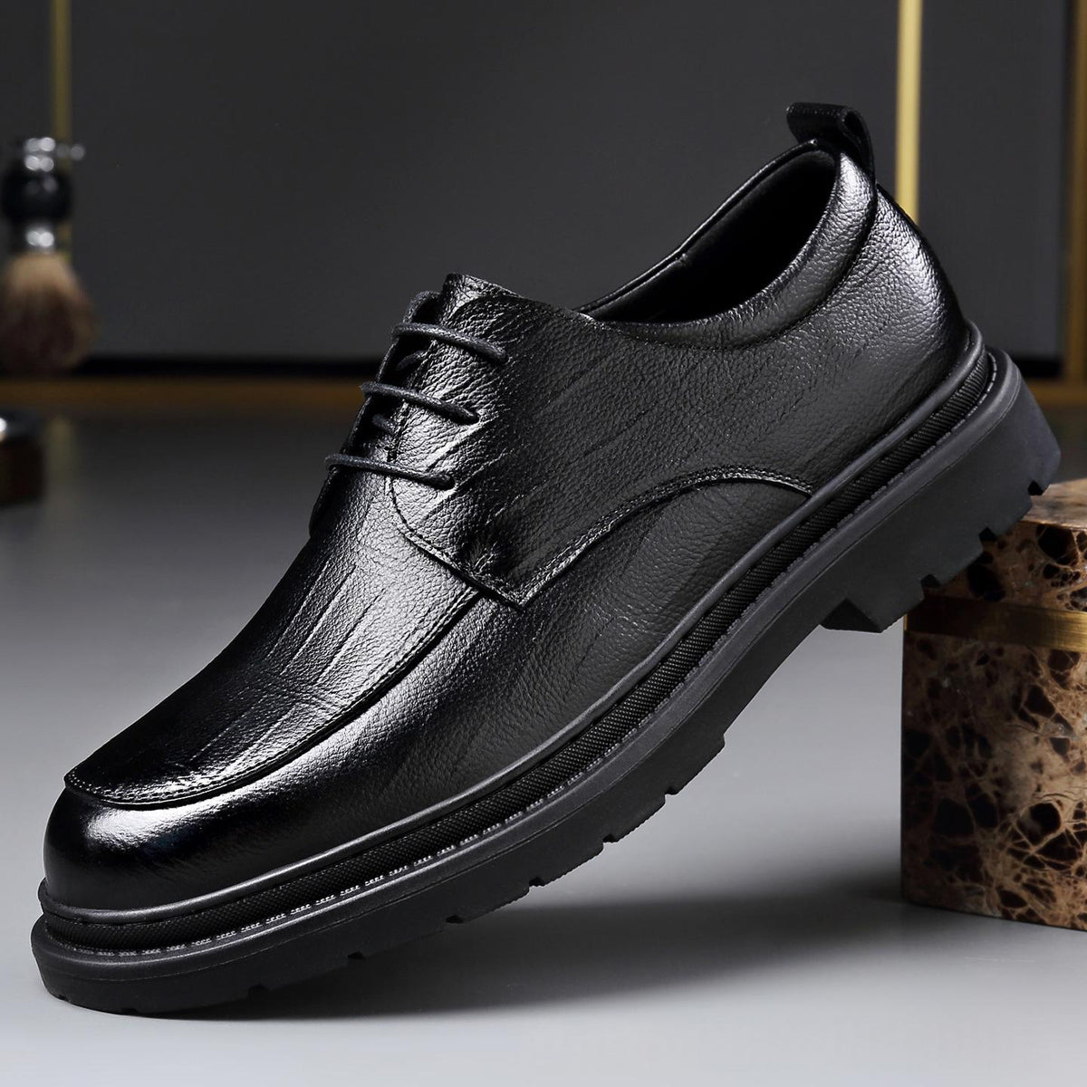 Chaussures homme en cuir - style business et casual