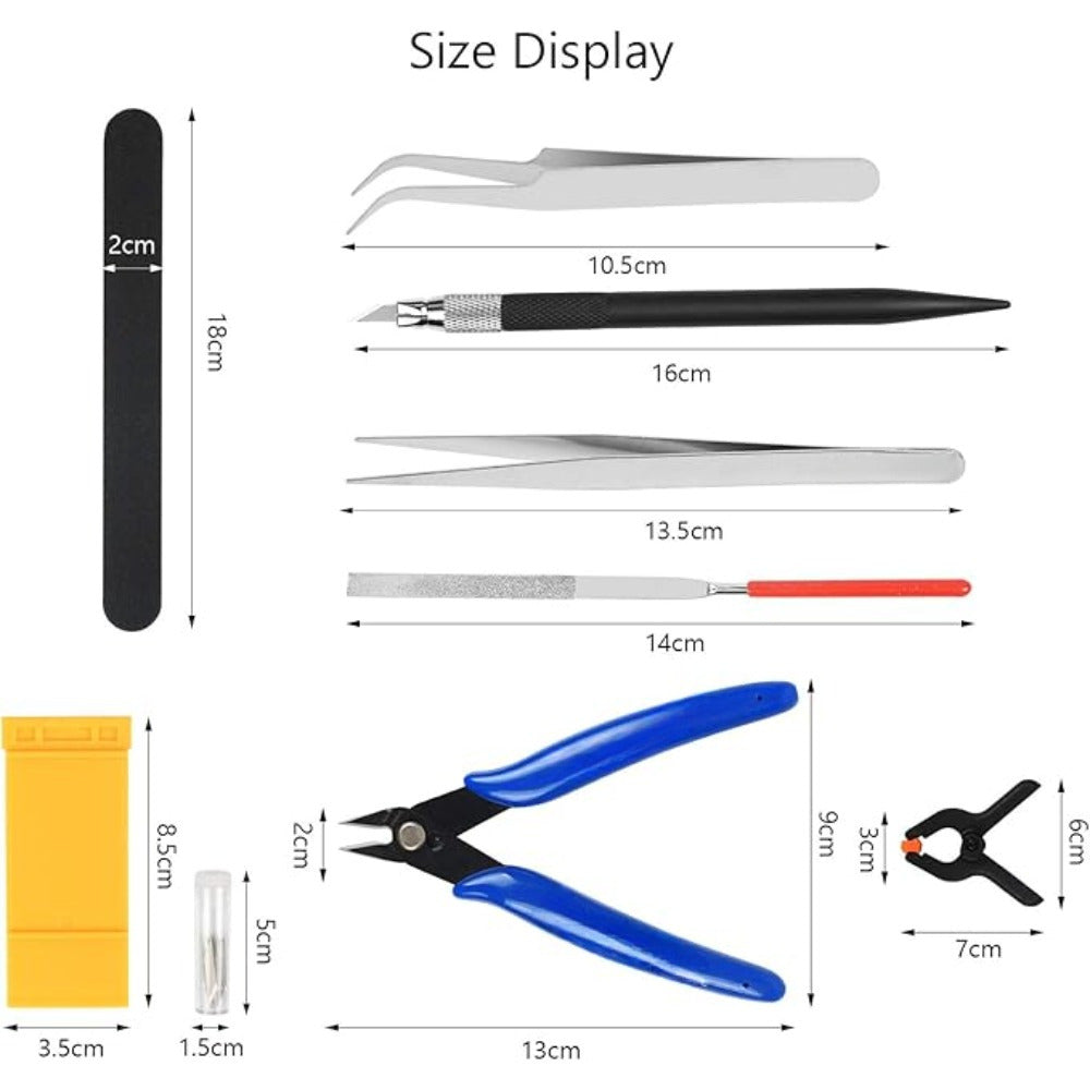 Kit d'outils de précision pour maquettes et loisirs créatifs