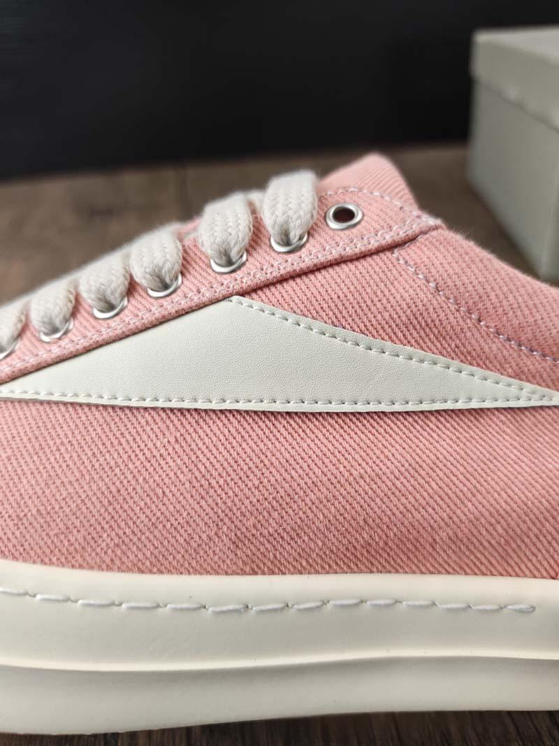 Baskets basses en toile bicolore, style preppy unisexe
