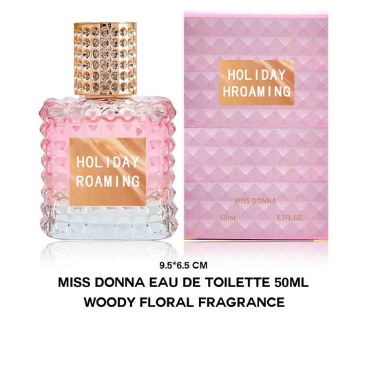 Eau de parfum florale fruitée, bergamote, pêche et musc