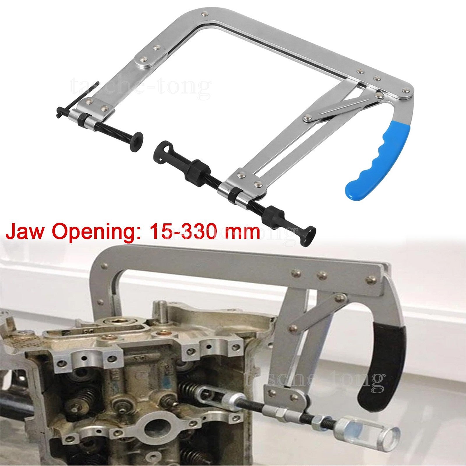 Compresseur de ressorts de soupapes universel 15-330 mm