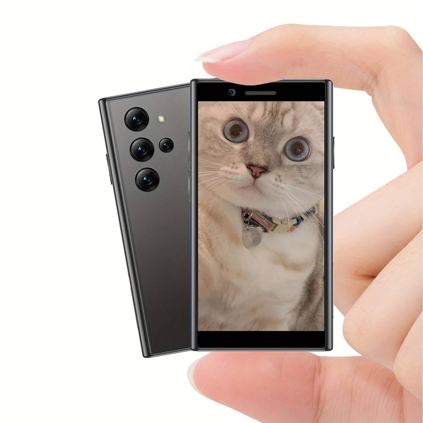 Mini smartphone enfant, écran 3 pouces anti-fatigue, GPS