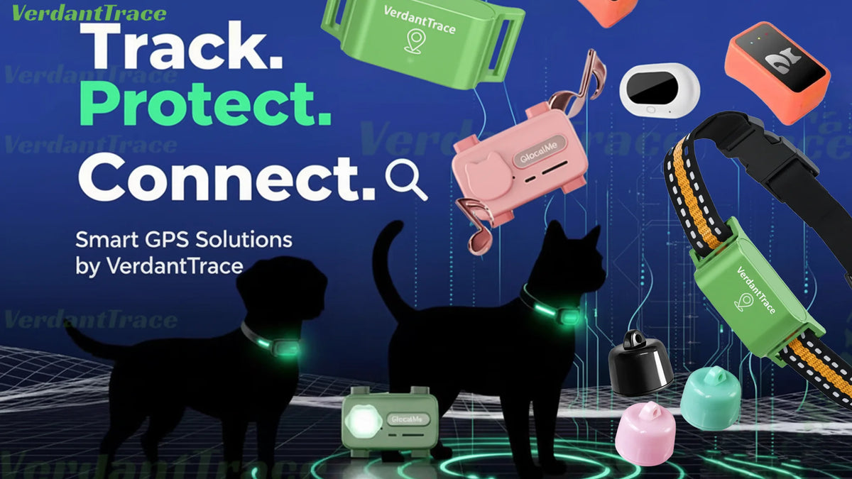 4G Pet GPS Tracker Smart Wearable Collar for Dogs Cats Real-Time GPS Wi-Fi Location Tracking IP67 Waterproof  No subscription