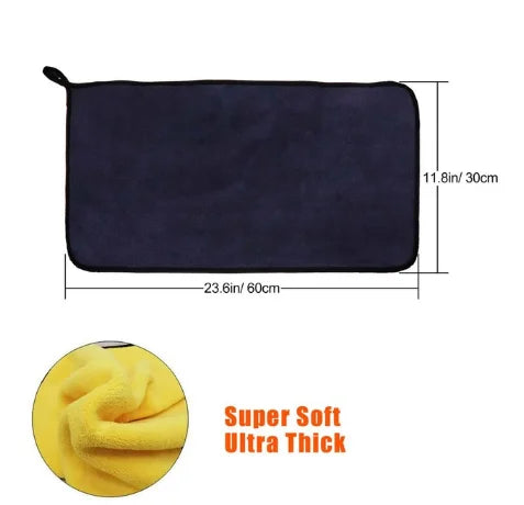 Car Towel Solid Color Soft Square Car Cleaning Towel Microfiber Hair Hand Bathroom Towels