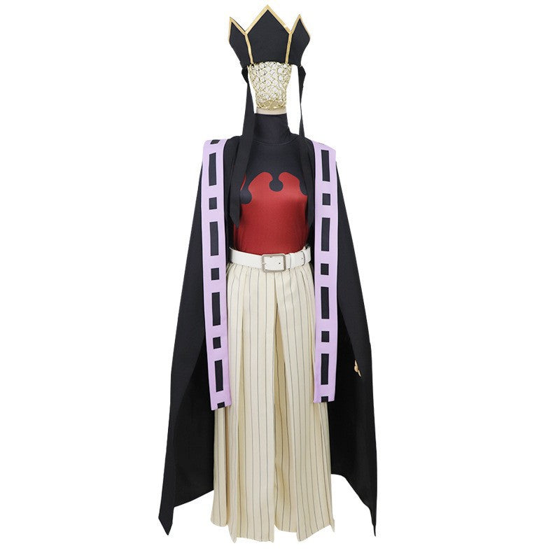 Costume de cosplay pour hommes et femmes en gros, modèle "Lame pourfendeuse de démons" de Mi Douzi, tenue d'épouse de Shan Yi de Fukuoka Yoshiyuki.