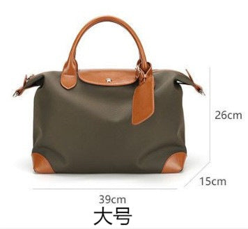 Backpack Women's 2023 New Casual All-match Oxford Cloth Backpack Foreign Trade Supply Female Student Schoolbag Travel Bag