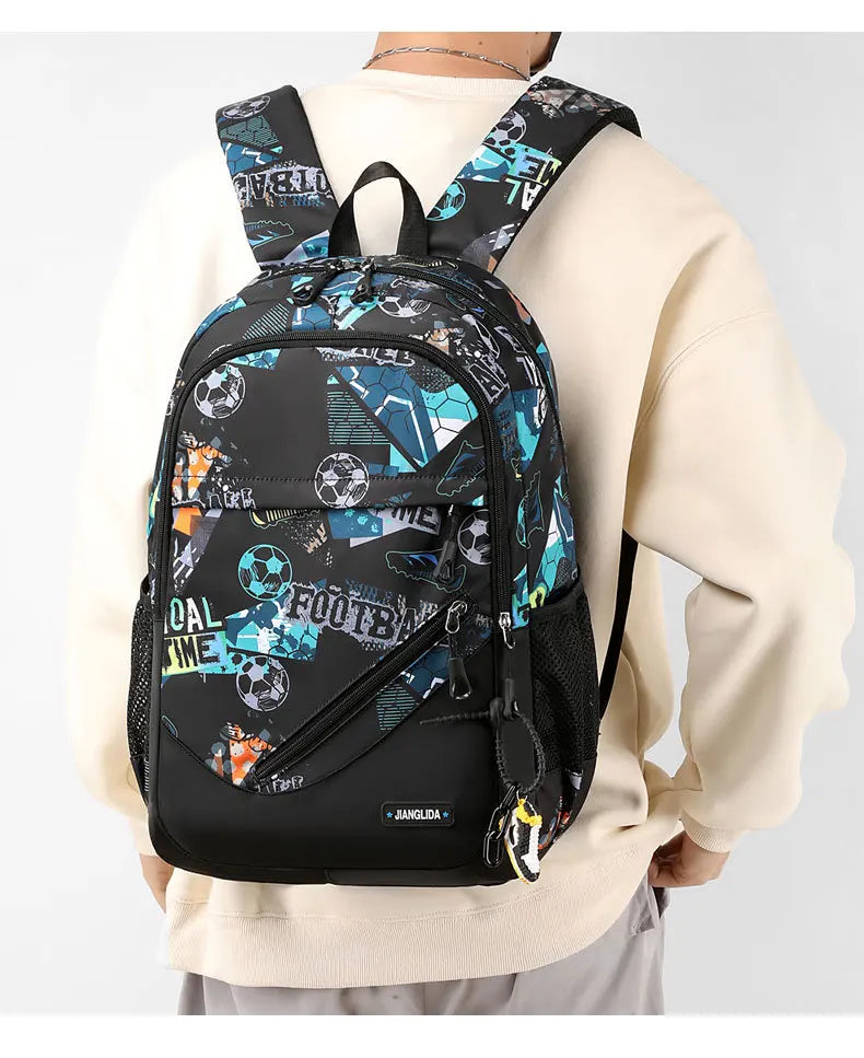 Sac à Dos École Garçon — Imperméable, Léger, Primaire & Maternelle 3-9 ans
