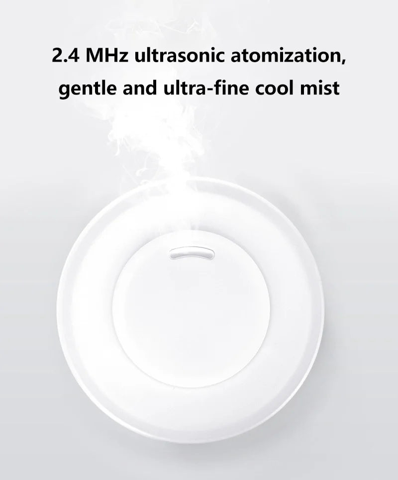 700ml Large Capacity Wood Grain Aromatherapy Humidifier Intelligent  Fog Aromatherapy Diffuser Colorful Night Light Air Purifie