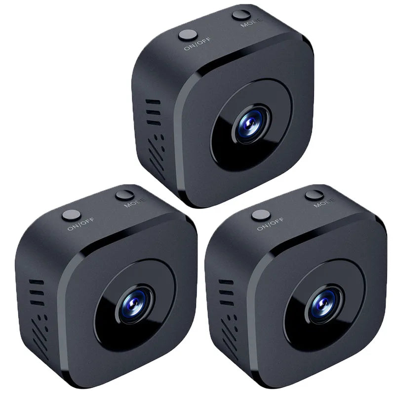Caméra de sécurité HD Mini Vision nocturne couleur Haute définition Moniteur WiFi Étanchéité Détection de mouvement Surveillance Maison intelligente