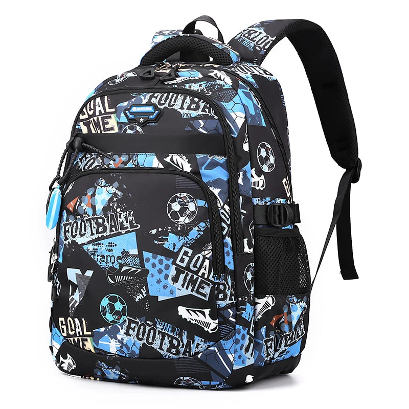 Sac à Dos École Garçon — Imperméable, Léger, Primaire & Maternelle 3-9 ans