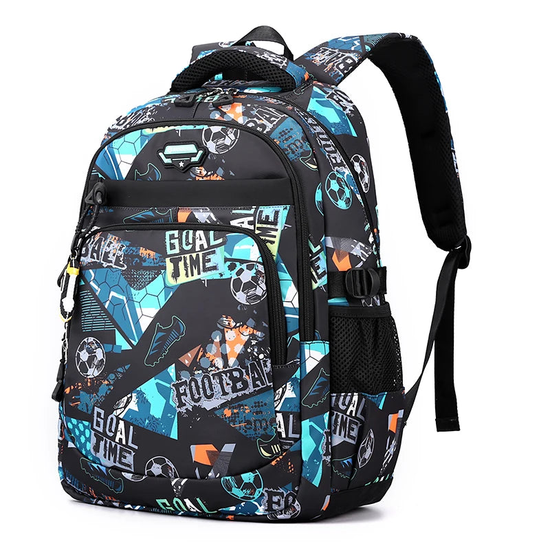 Sac à Dos École Garçon — Imperméable, Léger, Primaire & Maternelle 3-9 ans