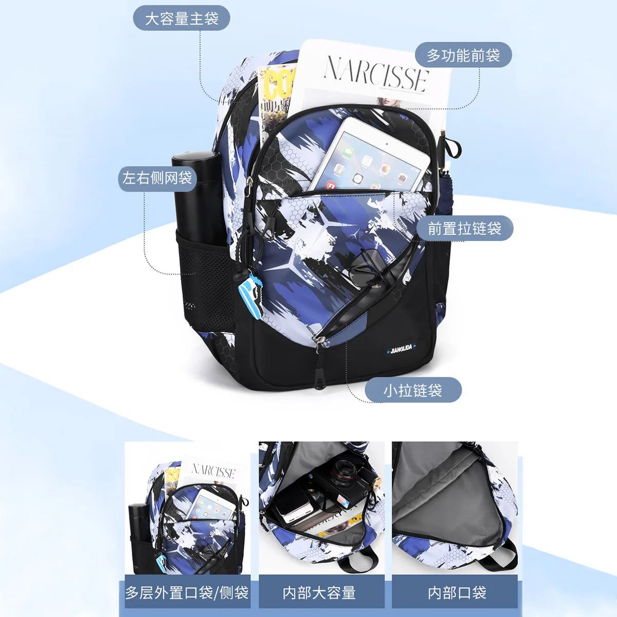 Sac à Dos École Garçon — Imperméable, Léger, Primaire & Maternelle 3-9 ans