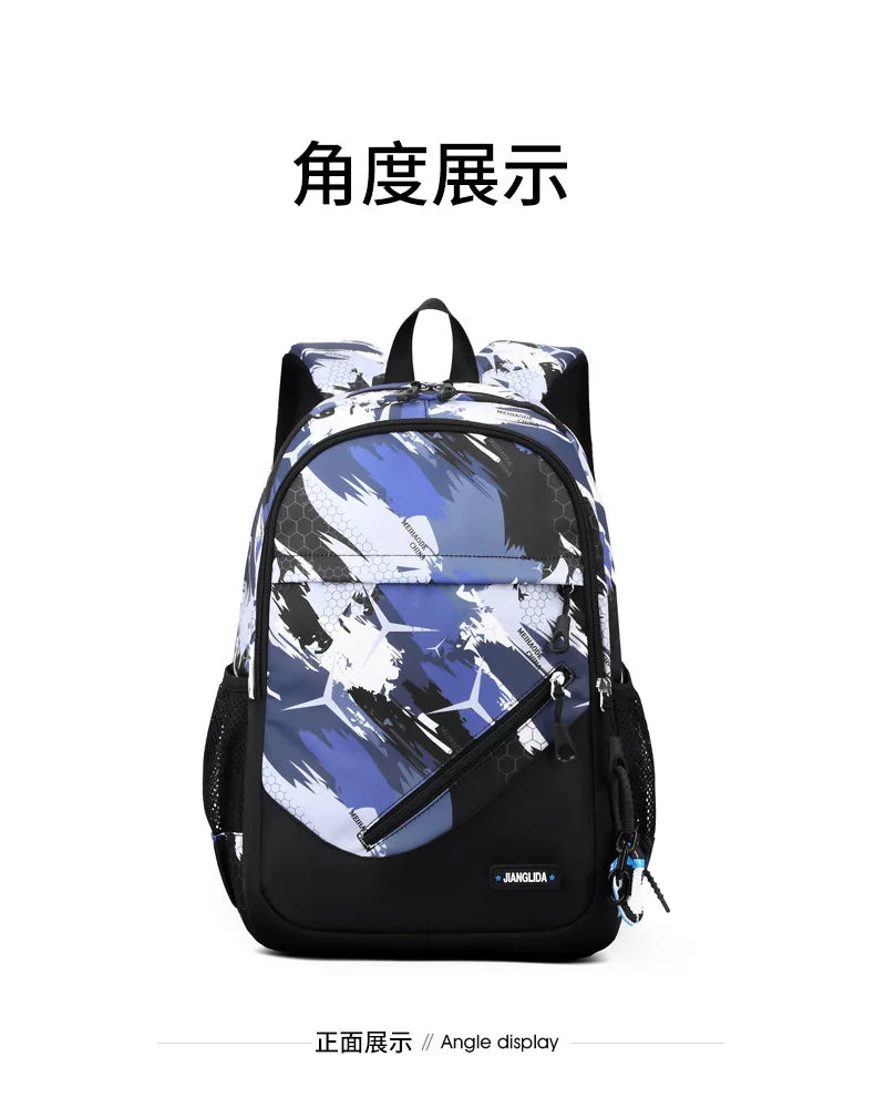 Sac à Dos École Garçon — Imperméable, Léger, Primaire & Maternelle 3-9 ans