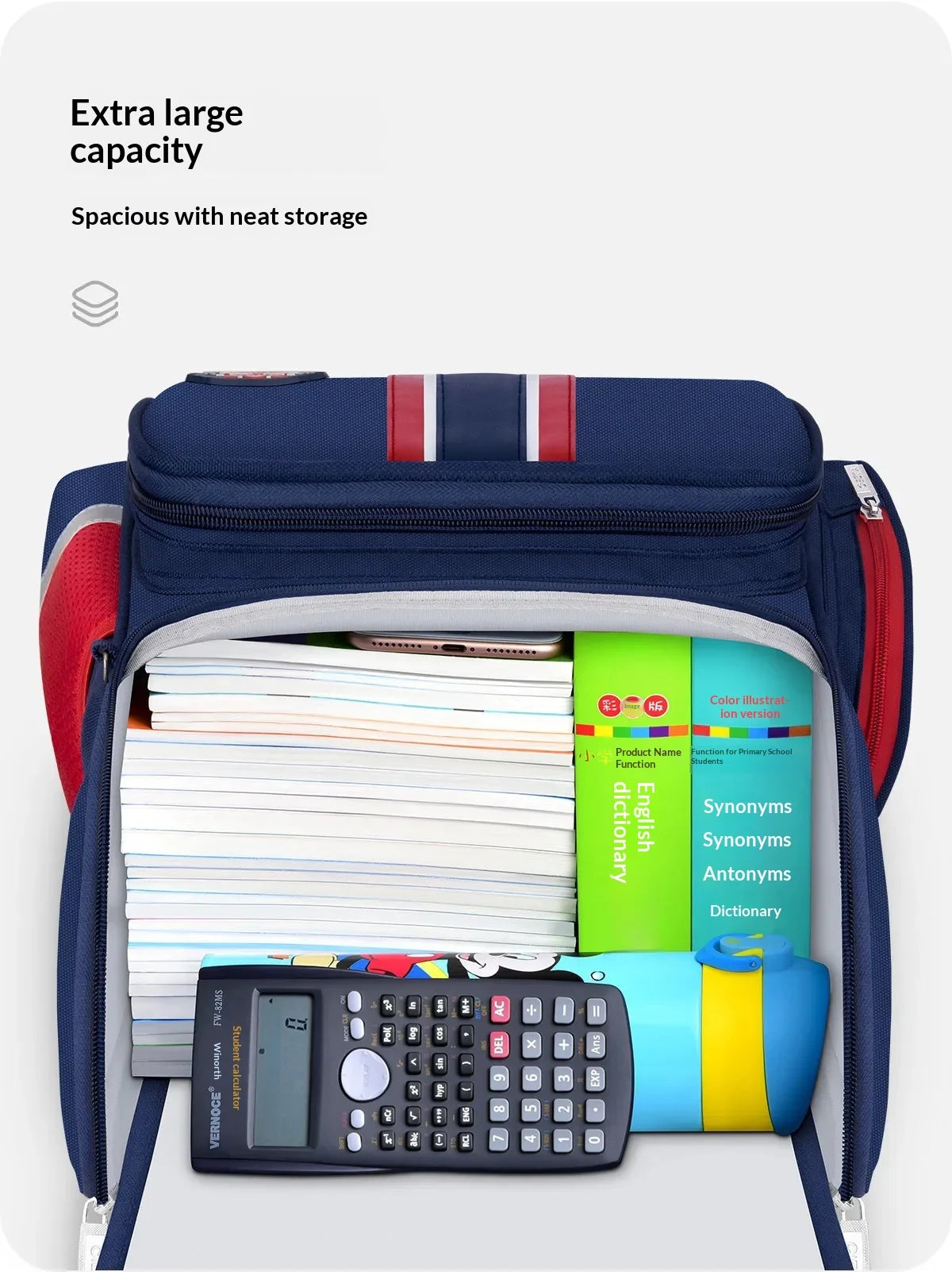 Cartables pour garçons et filles, Sac à dos orthopédique pour enfants, Cartables d'école, Sac à dos d'école primaire, Sac à dos pour enfants, Mochila