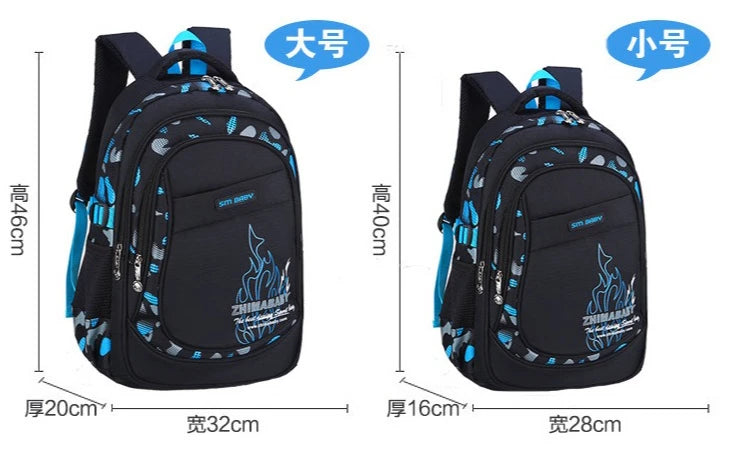 Kids backpack Primary children School Bags For Boys large orthopedic Backpack Waterproof Schoolbag big Book Bag mochila infantil