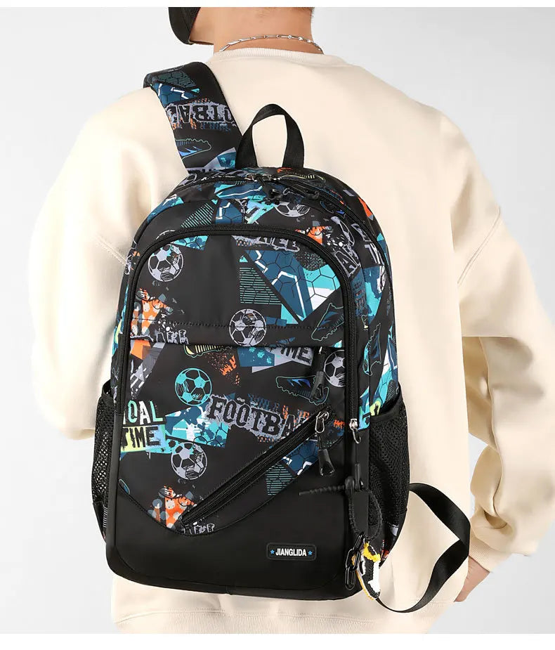 Sac à Dos École Garçon — Imperméable, Léger, Primaire & Maternelle 3-9 ans