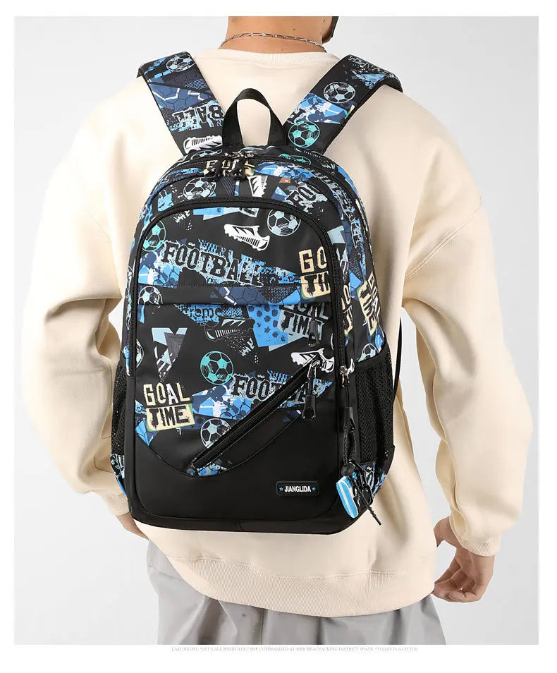 Sac à Dos École Garçon — Imperméable, Léger, Primaire & Maternelle 3-9 ans