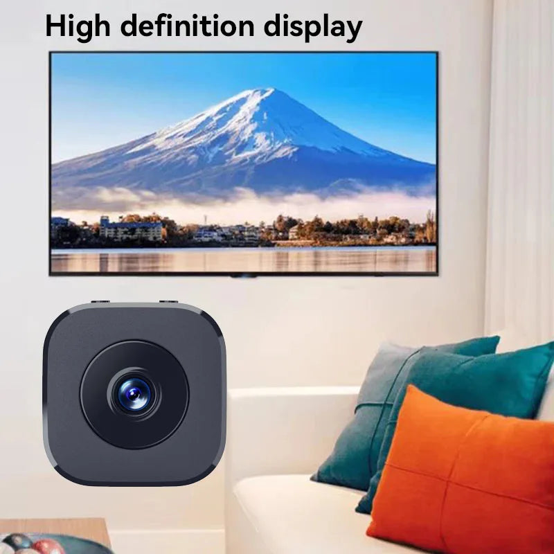 Caméra de sécurité HD Mini Vision nocturne couleur Haute définition Moniteur WiFi Étanchéité Détection de mouvement Surveillance Maison intelligente