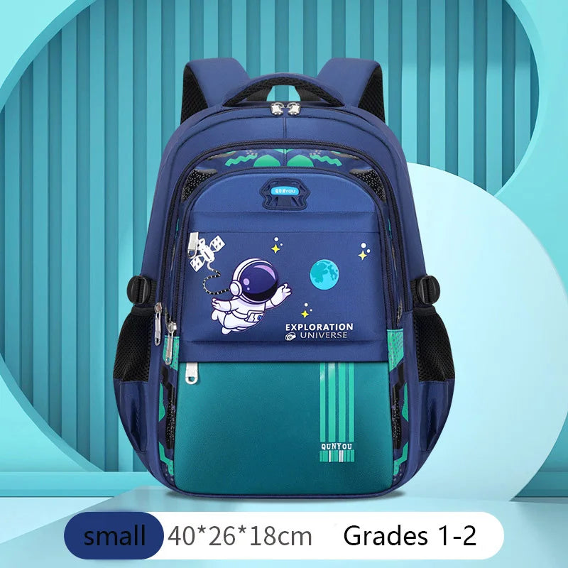 Astronaut Backpack for Boys — Waterproof, Primary School, Ages 7-13