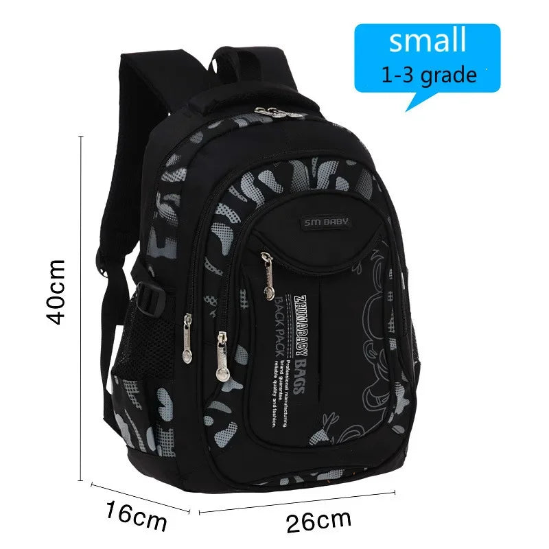 Cartable ergonomique et imperméable pour garçon, idéal pour l'école primaire