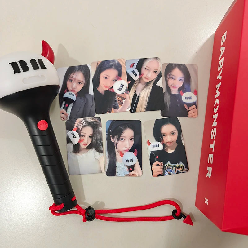 Kpop BABYMONSTER Official Lightstick with Bluetooth BAEMON Concert Hand Lamp Flash Light for Fans RORA ASA RUKA
