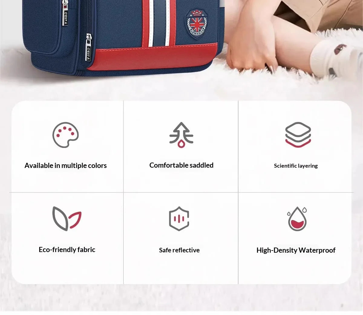 Cartables pour garçons et filles, Sac à dos orthopédique pour enfants, Cartables d'école, Sac à dos d'école primaire, Sac à dos pour enfants, Mochila