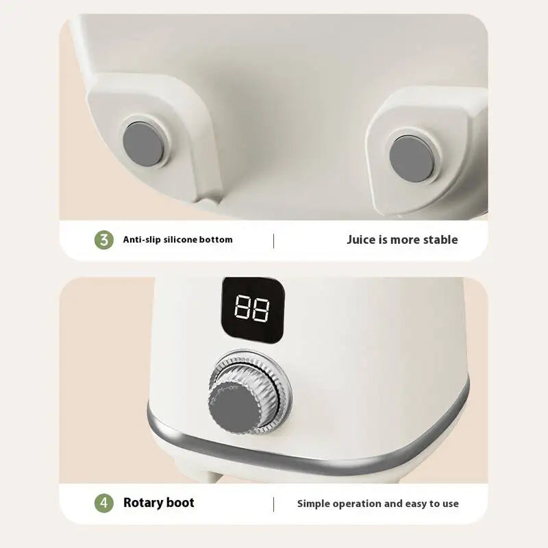 Mini mixeur presse-agrumes, broyeur à glace, mélangeur portable rechargeable par USB, pour la préparation de smoothies, milkshakes et jus de fruits
