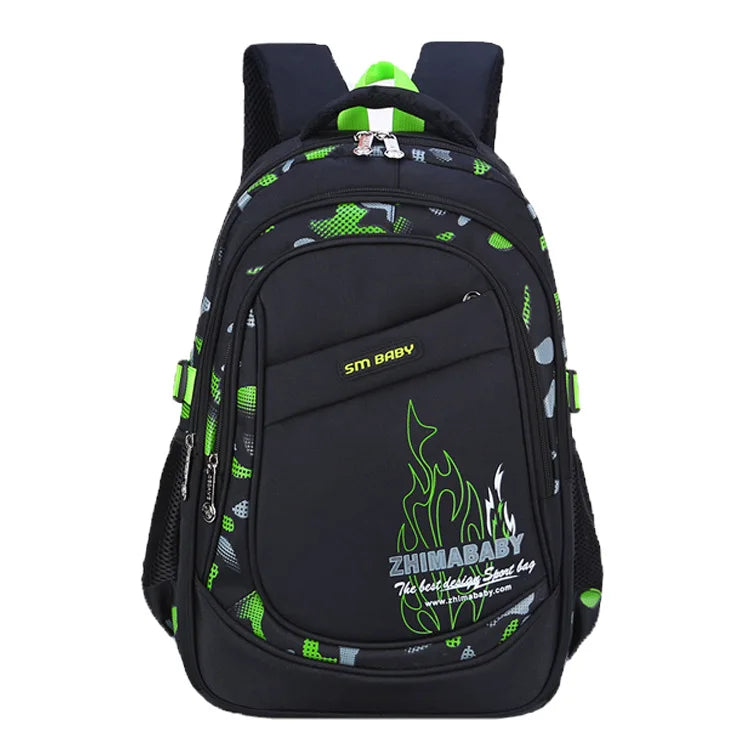 Grand cartable ergonomique garçon imperméable pour l'école primaire
