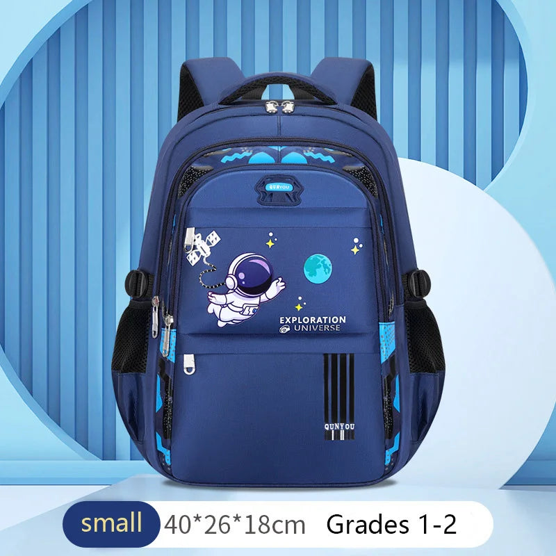 Astronaut Backpack for Boys — Waterproof, Primary School, Ages 7-13