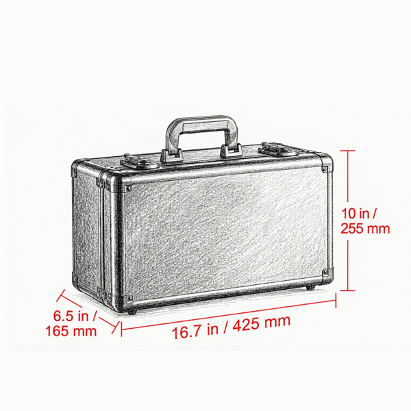 Boîte de rangement pour cartes gradées, verrou à clé, 4 emplacements